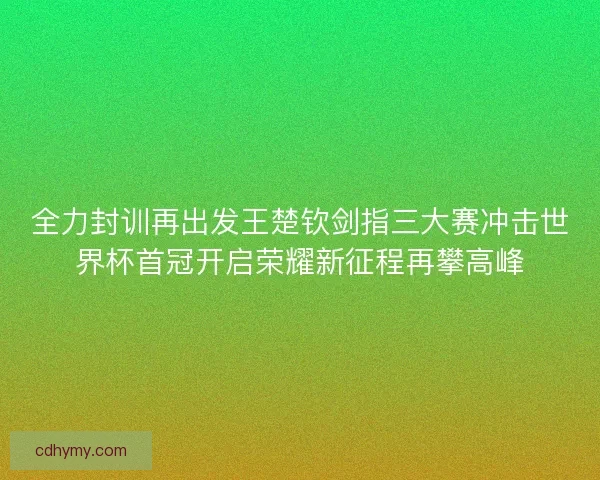全力封训再出发王楚钦剑指三大赛冲击世界杯首冠开启荣耀新征程再攀高峰